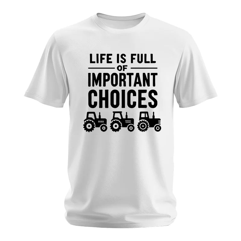 Image of Life Is Full Of Important Choices 27 - Unisex Softstyle T-Shirt