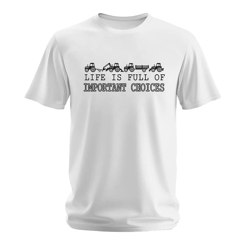 Image of Life Is Full Of Important Choices 29 - Unisex Softstyle T-Shirt