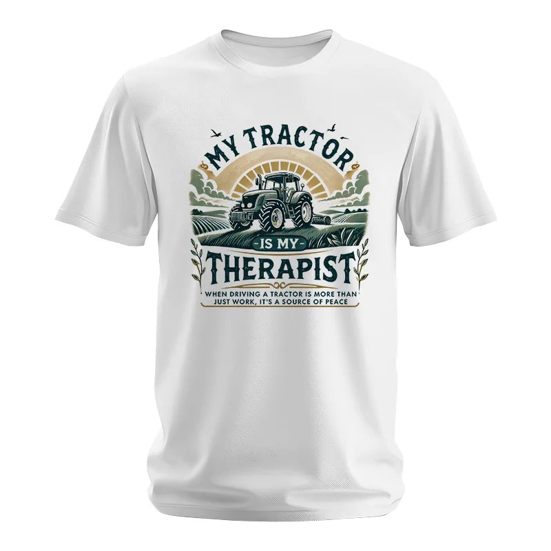 Image of My Tractor Is My Therapist - Unisex Softstyle T-Shirt