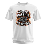 Powered By Passion Driven By My Tractor 5 - Unisex Softstyle T-Shirt