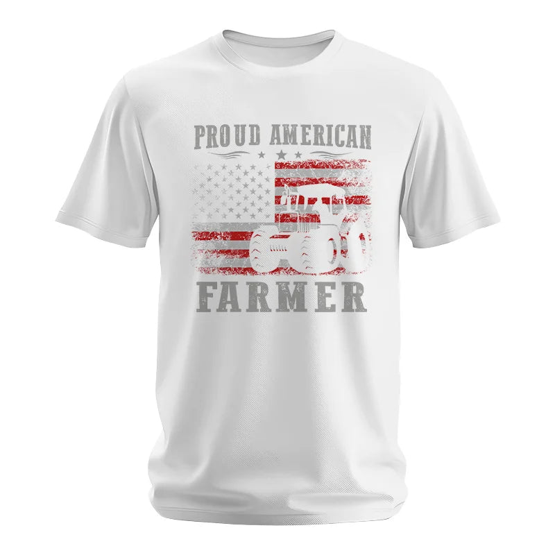 Proud American Farmer - Unisex Softstyle T-Shirt