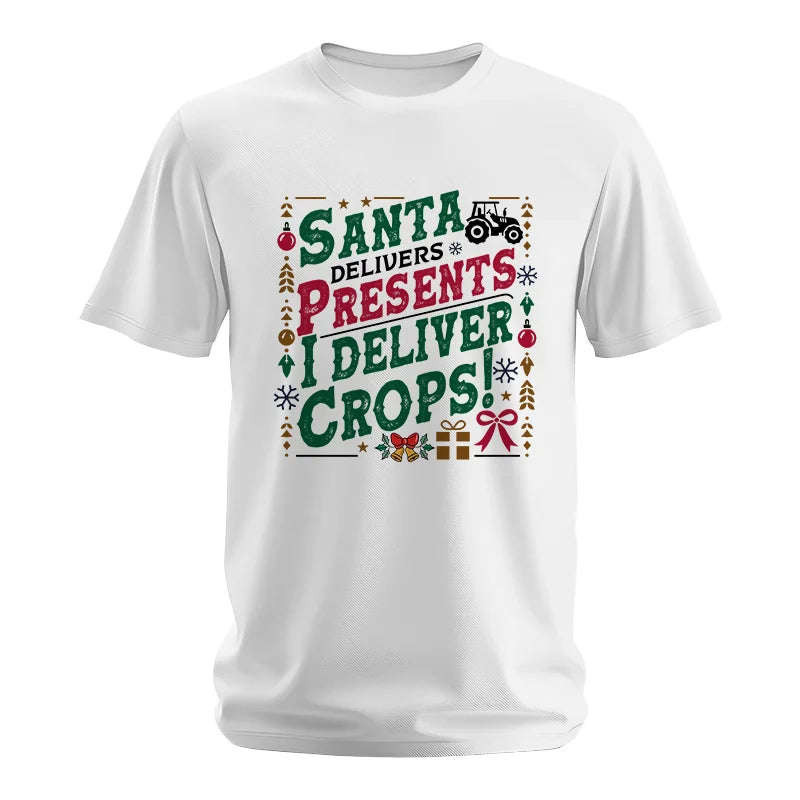 Santa Deliver Present I Deliver Crops! - Unisex Softstyle T-Shirt