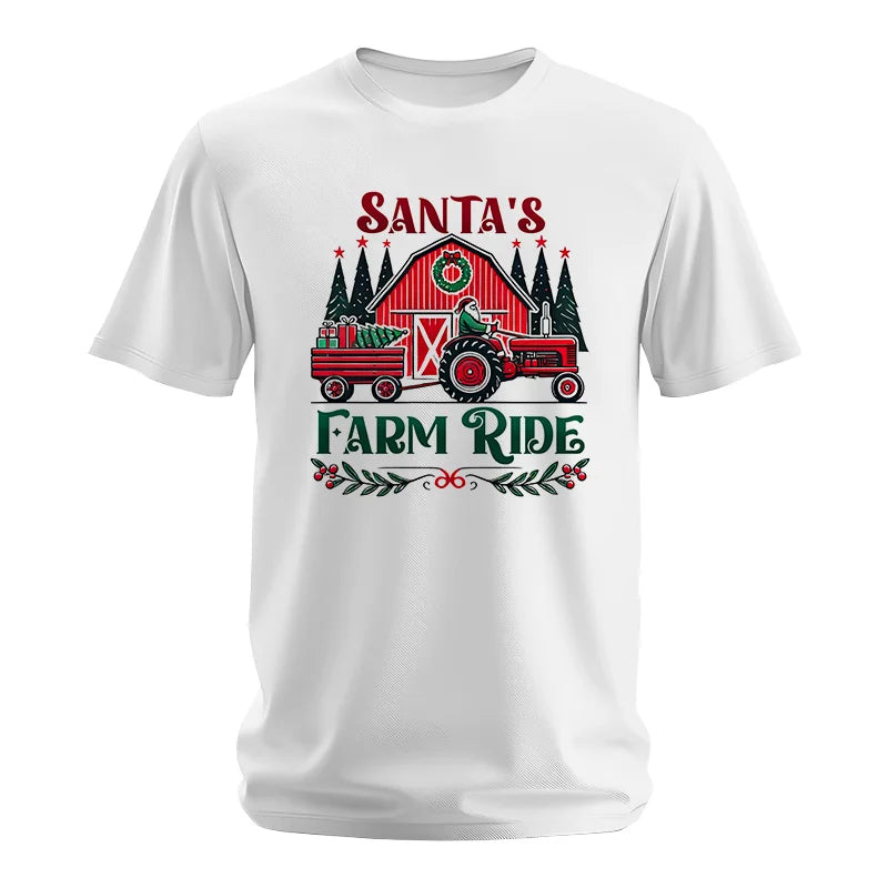 Image of Santa's Farm Ride 1 - Unisex Softstyle T-Shirt