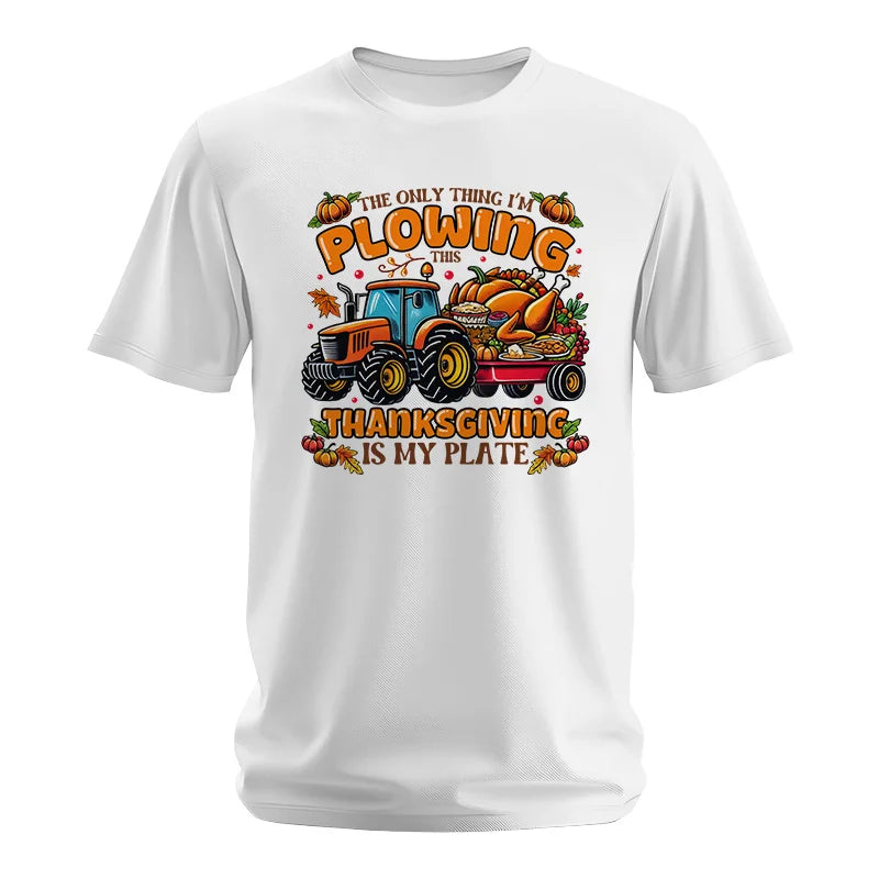 Image of The Only Thing I’m Plowing This Thanksgiving is My Plate 2 - Unisex Softstyle T-Shirt