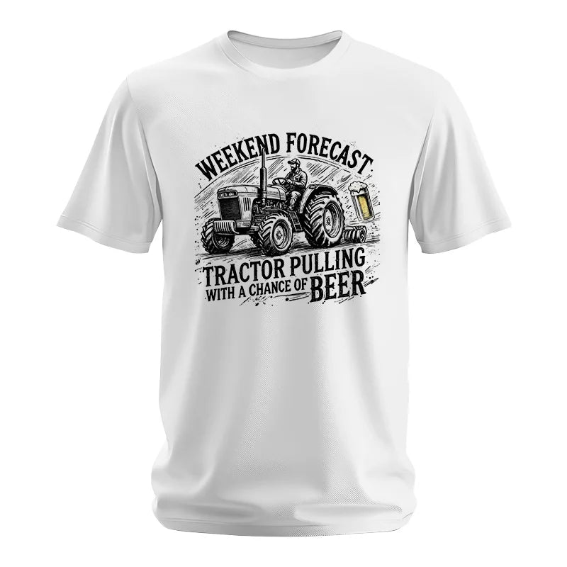 Tractor With A Chance Of Beer - Unisex Softstyle T-Shirt