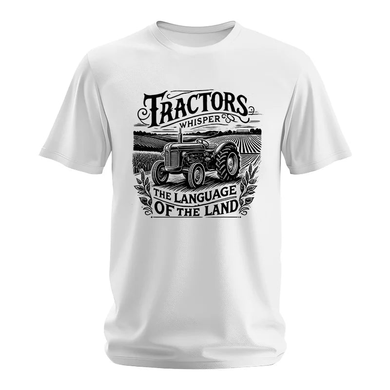 Tractors Whisper The Language Of The Land 1 - Unisex Softstyle T-Shirt