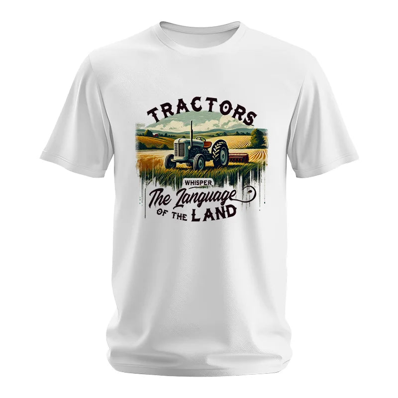 Tractors Whisper The Language Of The Land 2 - Unisex Softstyle T-Shirt