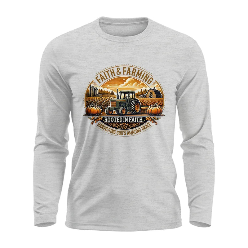 Image of Faith And Farming 1 - Unisex Ultra Cotton Long Sleeve Tee