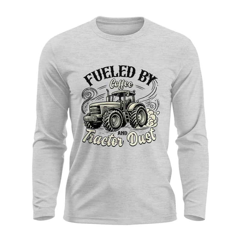 Image of Fueled By Coffee And Tractor Dust 2 - Unisex Ultra Cotton Long Sleeve Tee