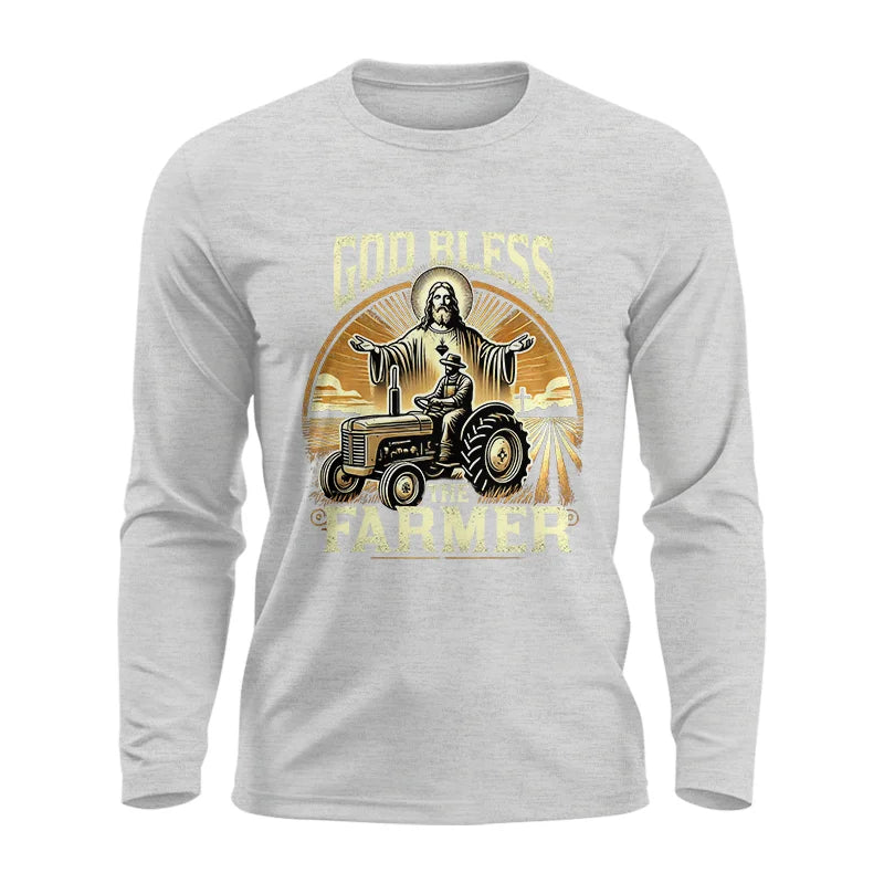 God Bless The Farmer 1 - Unisex Ultra Cotton Long Sleeve Tee