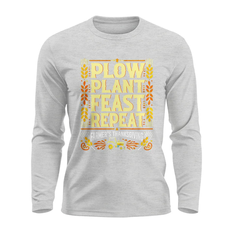 Image of Plow Plant Feast Repeat - Unisex Ultra Cotton Long Sleeve Tee