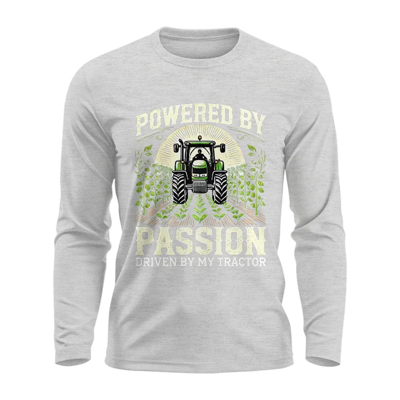 Powered By Passion Driven By My Tractor 3 - Unisex Ultra Cotton Long Sleeve Tee