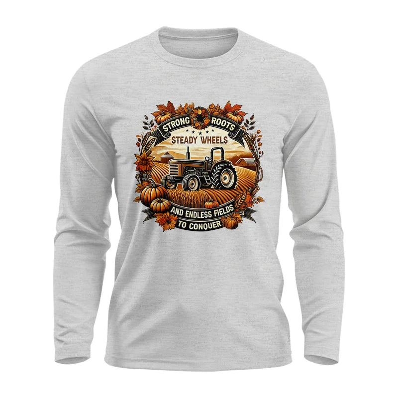 Image of Thanksgiving Farmer Endless Fields To Conquer 1 - Unisex Ultra Cotton Long Sleeve Tee