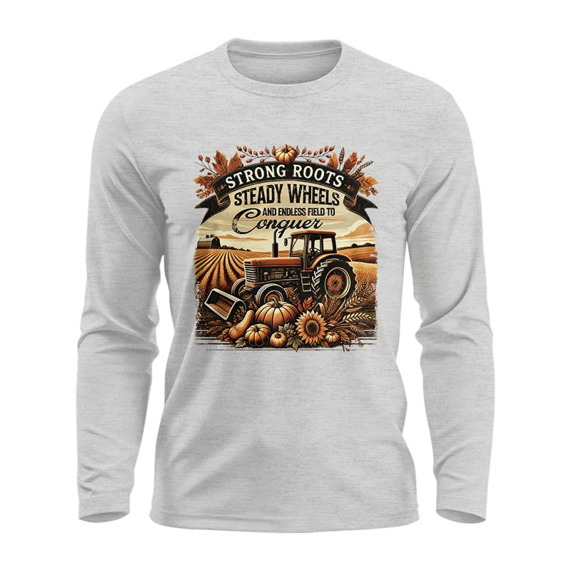 Thanksgiving Farmer Endless Fields To Conquer 2 - Unisex Ultra Cotton Long Sleeve Tee