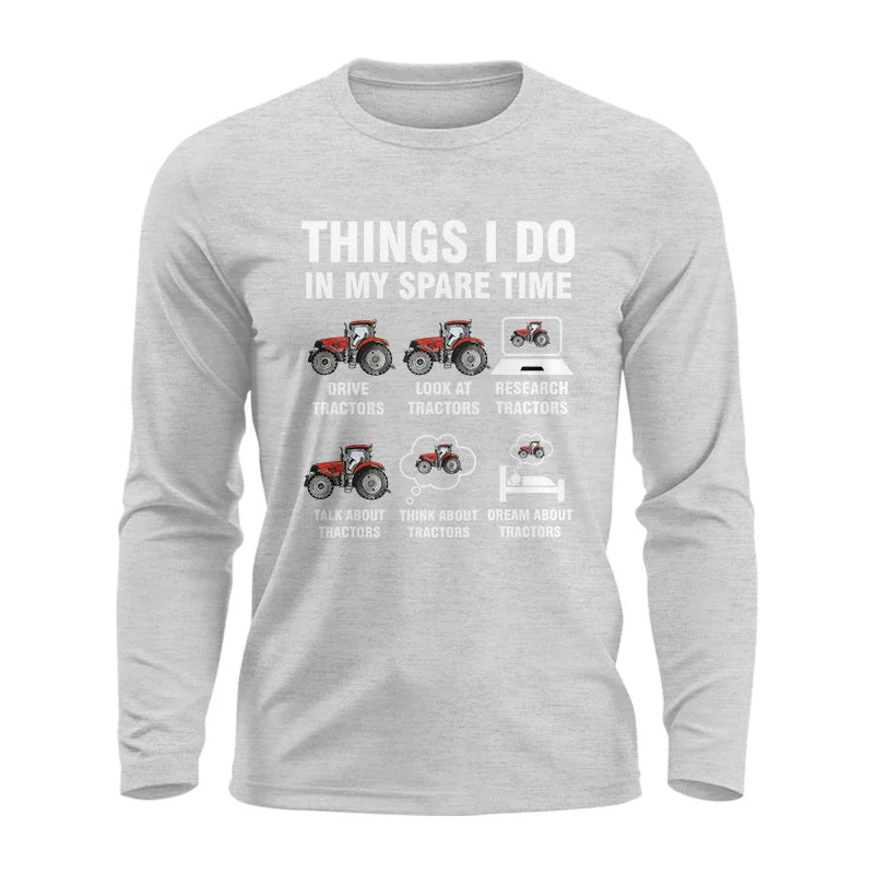 Image of Things I Do In My Spare Time - Unisex Ultra Cotton Long Sleeve Tee