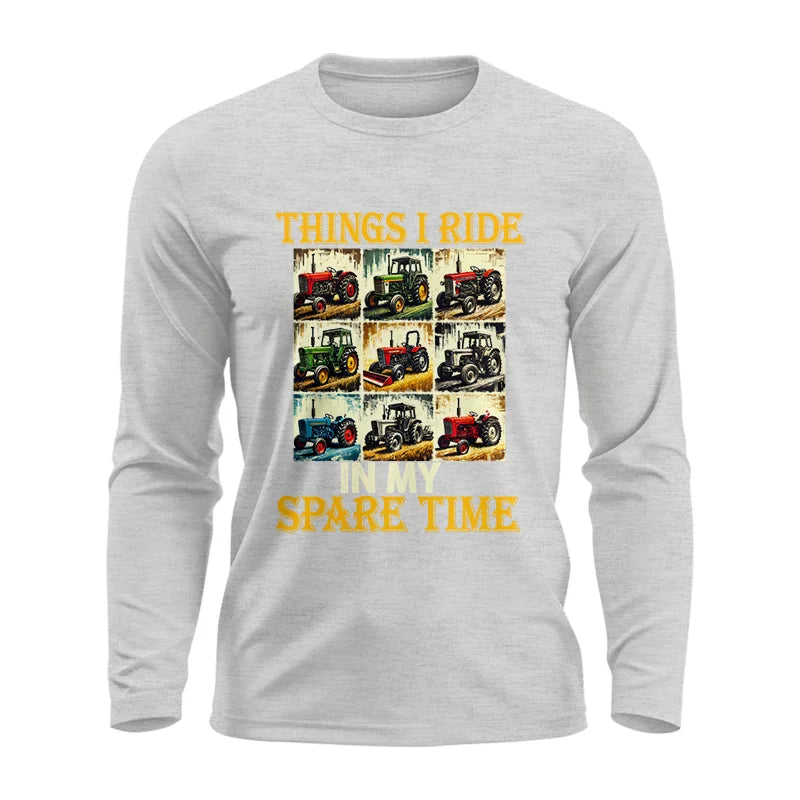 Image of Things I Ride In My Spare Time 2 - Unisex Ultra Cotton Long Sleeve Tee