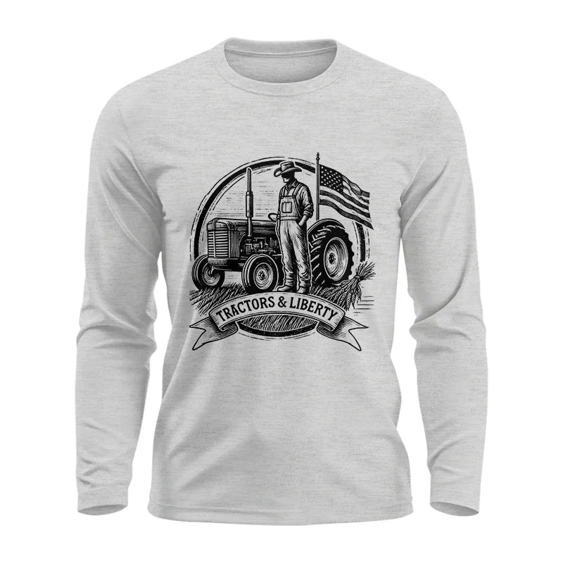 Image of Tractors And Liberty - Unisex Ultra Cotton Long Sleeve Tee