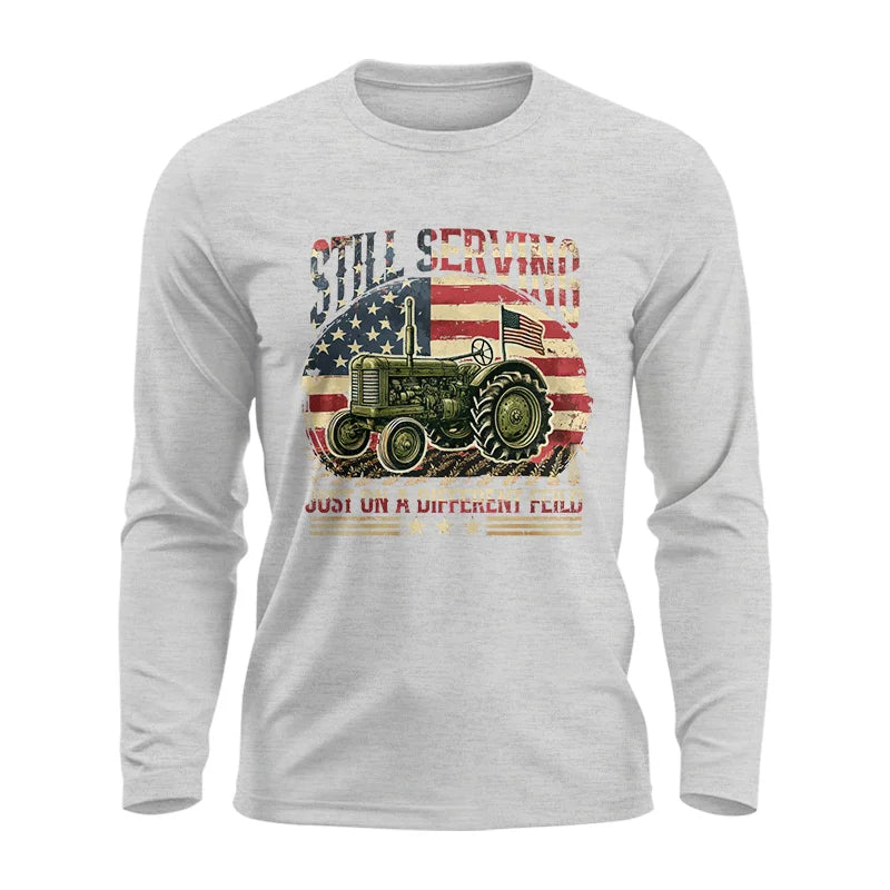 Veteran Farmer Still Serving 10 - Unisex Ultra Cotton Long Sleeve Tee