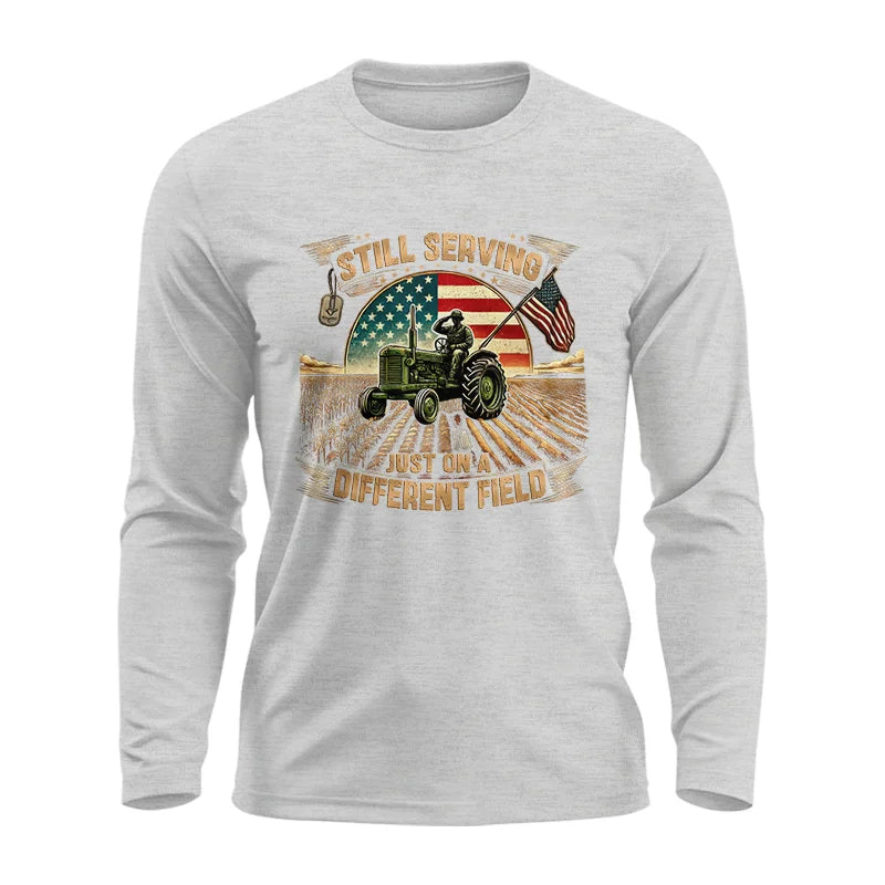 Veteran Farmer Still Serving 8 - Unisex Ultra Cotton Long Sleeve Tee