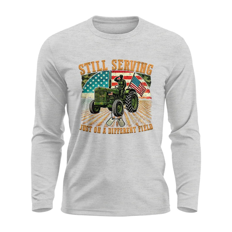 Veteran Farmer Still Serving 9 - Unisex Ultra Cotton Long Sleeve Tee