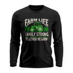 Farm life Family Strong_Together We grow - Unisex Ultra Cotton Long Sleeve Tee