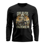 God Bless The Farmer 1 - Unisex Ultra Cotton Long Sleeve Tee