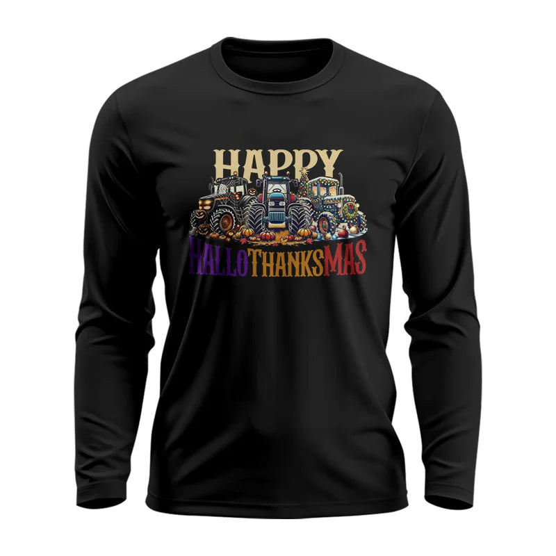 Happy HalloThanksMas - Unisex Ultra Cotton Long Sleeve Tee