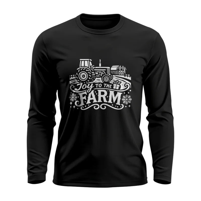 Joy To The Farm 1 - Unisex Ultra Cotton Long Sleeve Tee