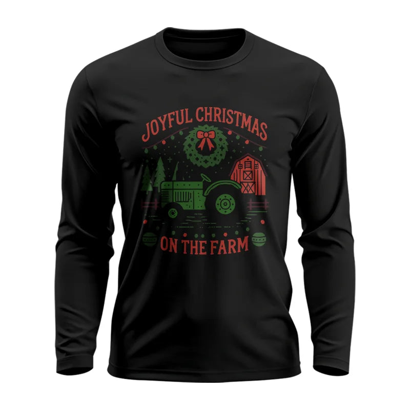 Joyful Christmas On The Farm 3 - Unisex Ultra Cotton Long Sleeve Tee