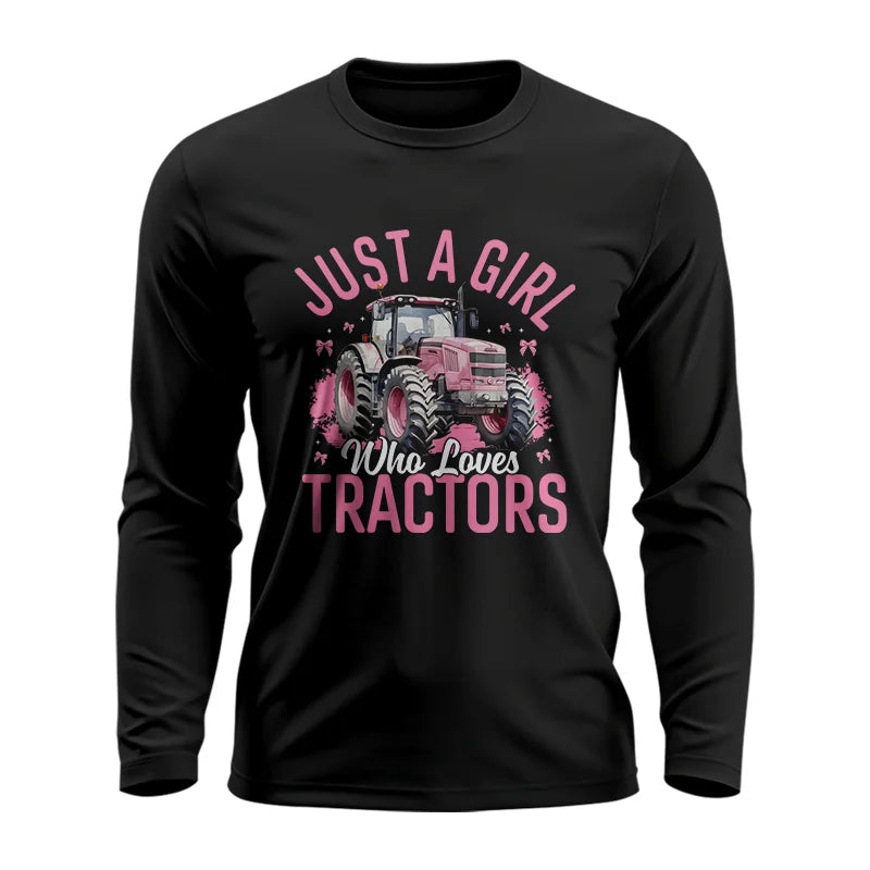 Just A Girl Who Loves Tractors 2 - Unisex Ultra Cotton Long Sleeve Tee