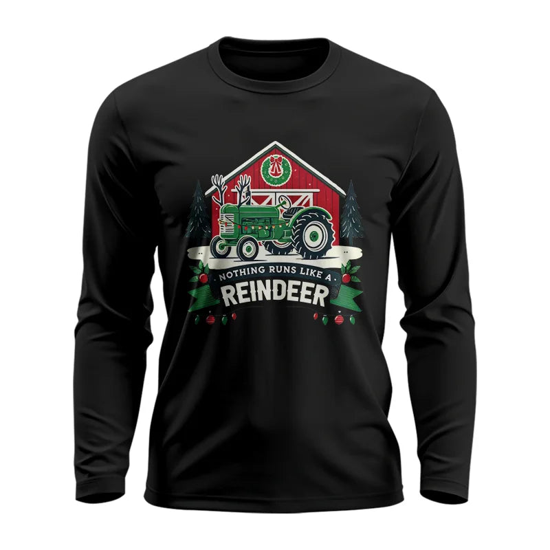 Nothing Runs Like A Reindeer 2 - Unisex Ultra Cotton Long Sleeve Tee