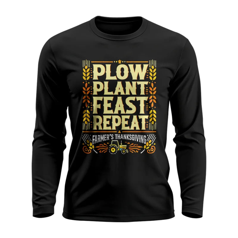 Image of Plow Plant Feast Repeat - Unisex Ultra Cotton Long Sleeve Tee