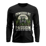 Powered By Passion Driven By My Tractor 3 - Unisex Ultra Cotton Long Sleeve Tee