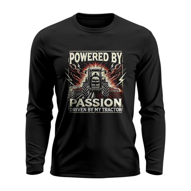 Image of Powered By Passion Driven By My Tractor 4 - Unisex Ultra Cotton Long Sleeve Tee