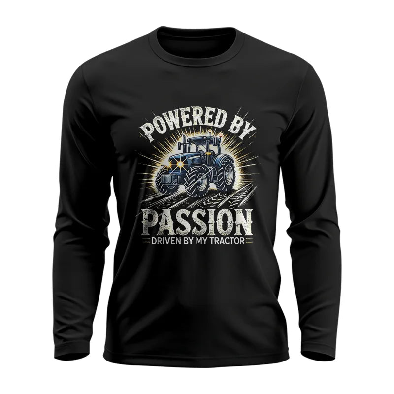 Powered By Passion Driven By My Tractor - Unisex Ultra Cotton Long Sleeve Tee