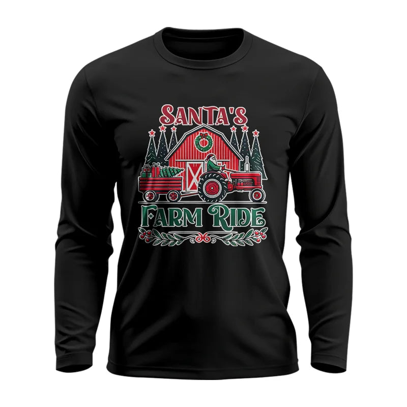 Santa's Farm Ride 1 - Unisex Ultra Cotton Long Sleeve Tee