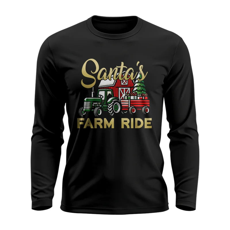 Image of Santa's Farm Ride 2 - Unisex Ultra Cotton Long Sleeve Tee