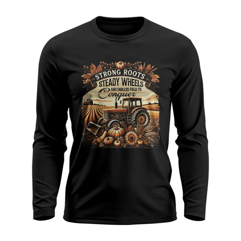 Thanksgiving Farmer Endless Fields To Conquer 2 - Unisex Ultra Cotton Long Sleeve Tee