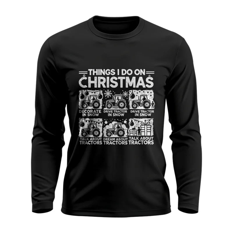 Image of Things I Do On Christmas - Unisex Ultra Cotton Long Sleeve Tee