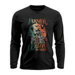 Tractor Halloween Farmer By Day Witch By Night - Unisex Ultra Cotton Long Sleeve Tee