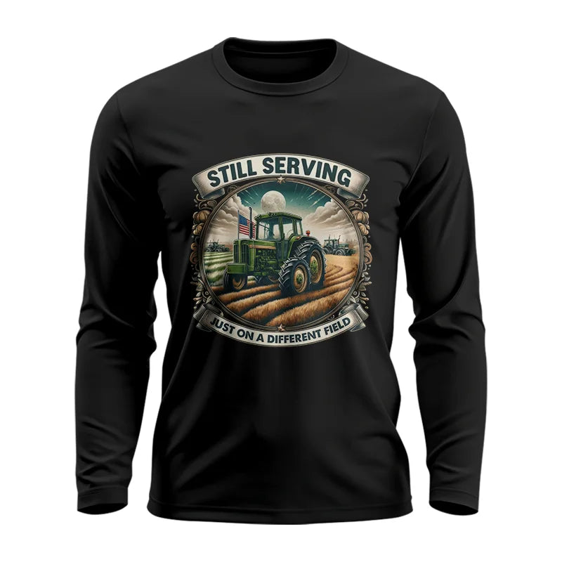 Image of Veteran Farmer Still Serving 4 - Unisex Ultra Cotton Long Sleeve Tee