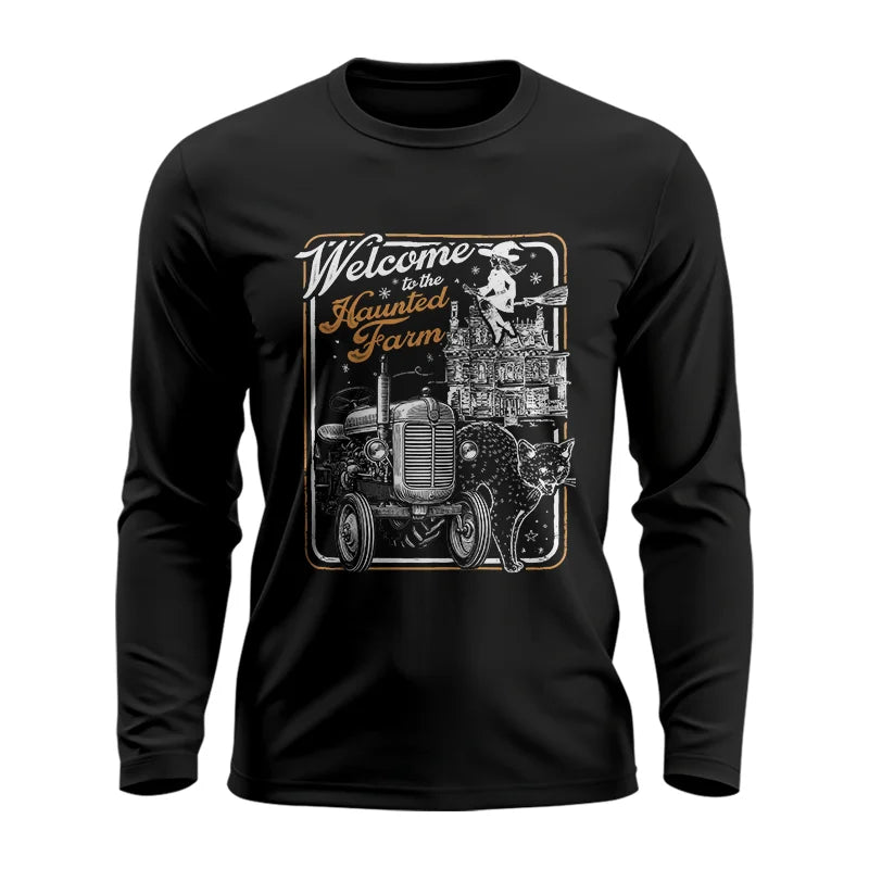 Image of Welcome To The Haunted Farm 2 - Unisex Ultra Cotton Long Sleeve Tee