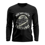 Where There's A Tractor There's A Way 1 - Unisex Ultra Cotton Long Sleeve Tee