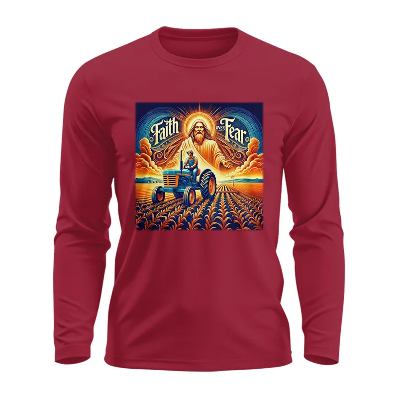 Faith Over Fear 1 - Unisex Ultra Cotton Long Sleeve Tee