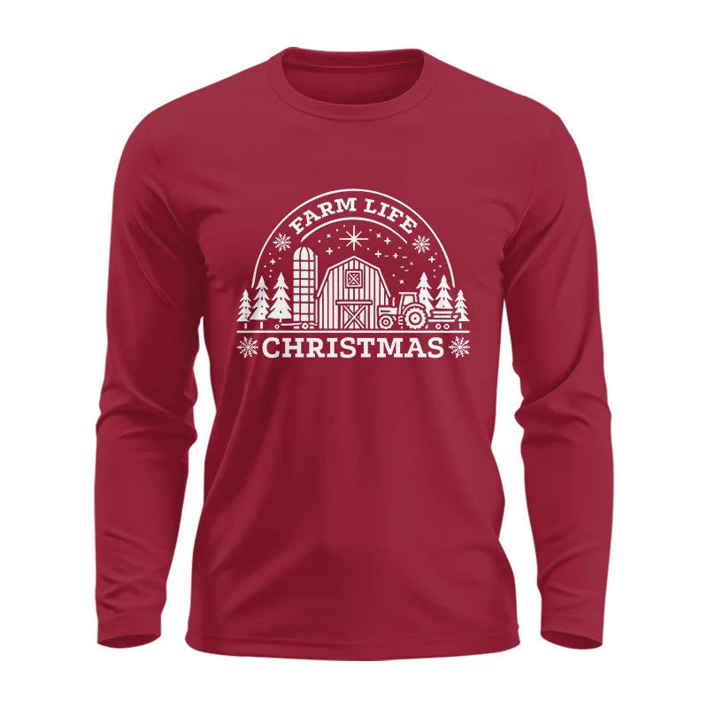 Image of Farm Life Christmas 4 - Unisex Ultra Cotton Long Sleeve Tee