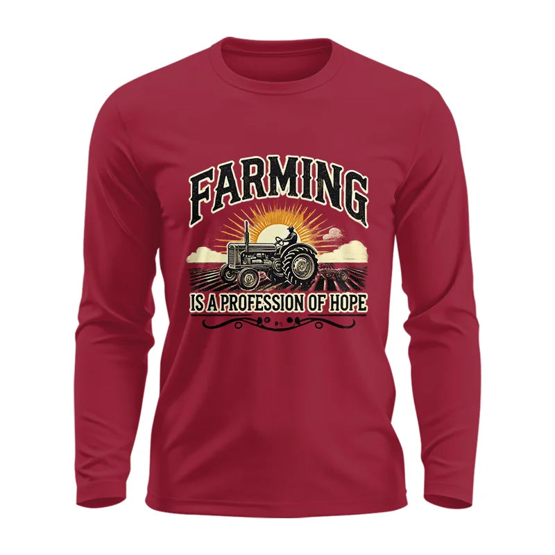 Image of Farming Is A Profession Of Hope 1 - Unisex Ultra Cotton Long Sleeve Tee