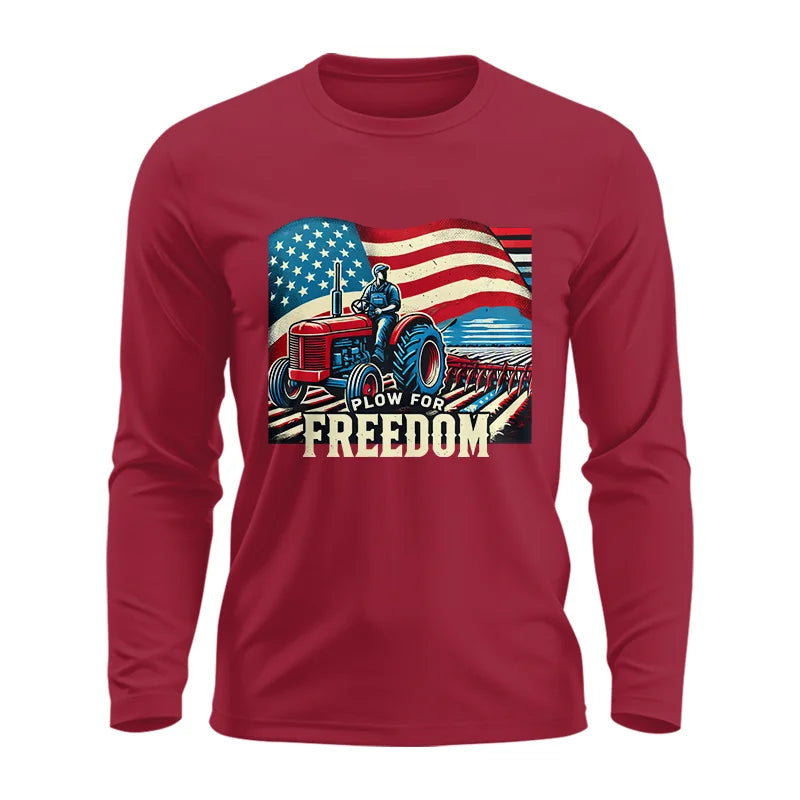 Image of Plow For Freedom 2 - Unisex Ultra Cotton Long Sleeve Tee