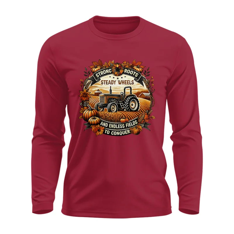 Thanksgiving Farmer Endless Fields To Conquer 1 - Unisex Ultra Cotton Long Sleeve Tee