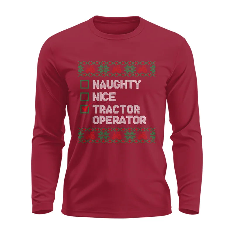 Image of Tractor Operator - Unisex Ultra Cotton Long Sleeve Tee