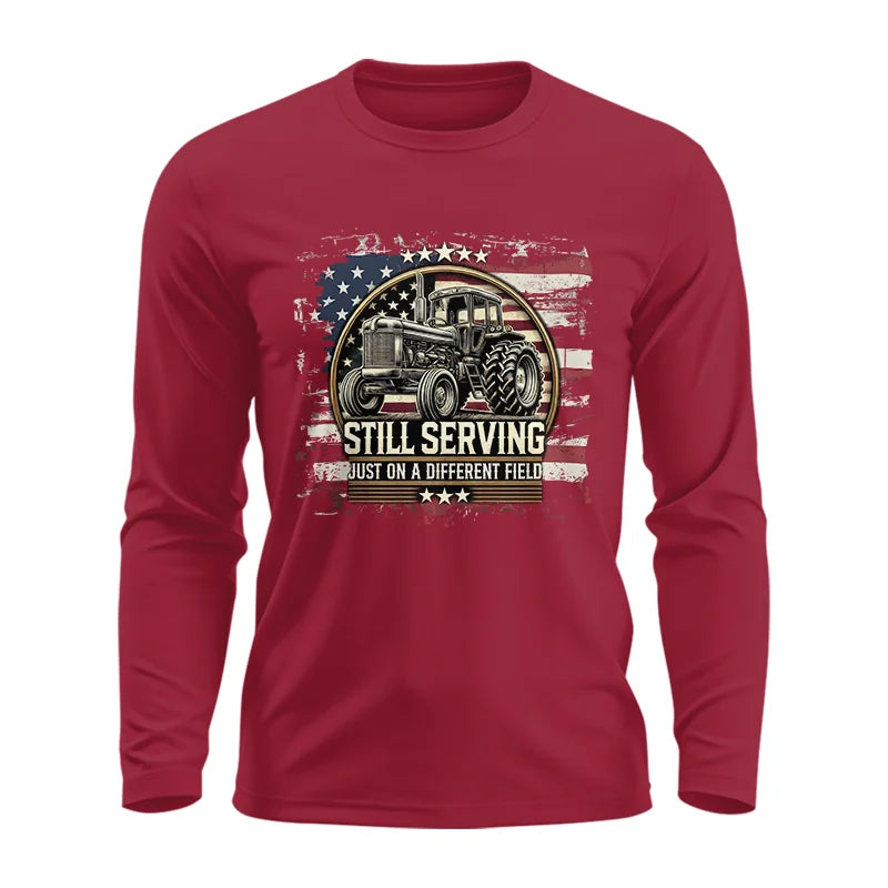 Image of Veteran Farmer Still Serving 1 - Unisex Ultra Cotton Long Sleeve Tee